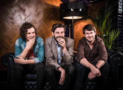 Friendly Fires portrait from their 2019 era