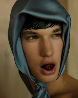 Dion Gerbers modeling for the Gentleman editorial