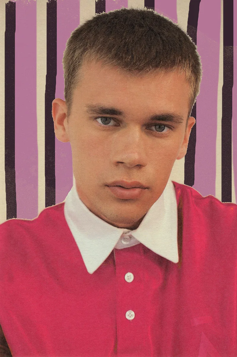 Gleb Abrosimov closing image from Come As You Are by Héctor Tre for FY Magazine! Online