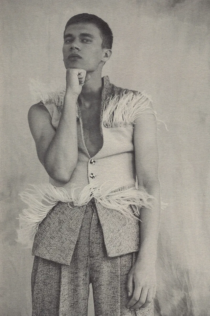 Gleb Abrosimov in Come As You Are for FY Magazine! photographed by Héctor Tre