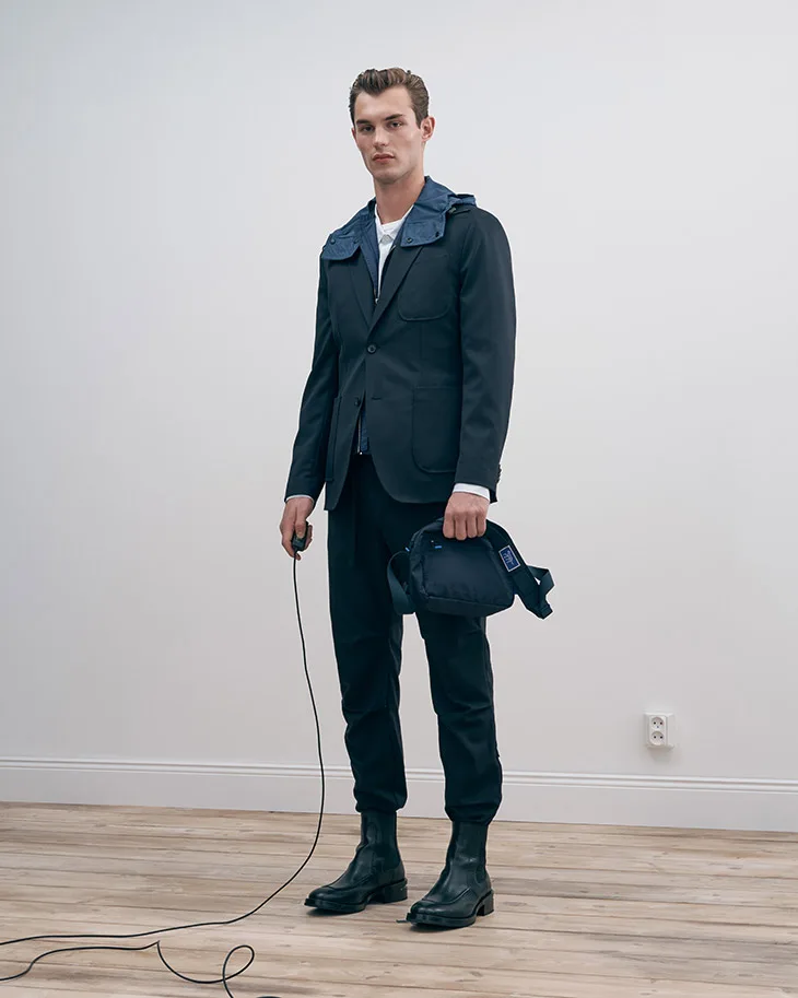 INYIM Fashion Lookbook: Models Kit Butler & Cyrus Amini For Tiger Of Sweden F/W 2020 Collection