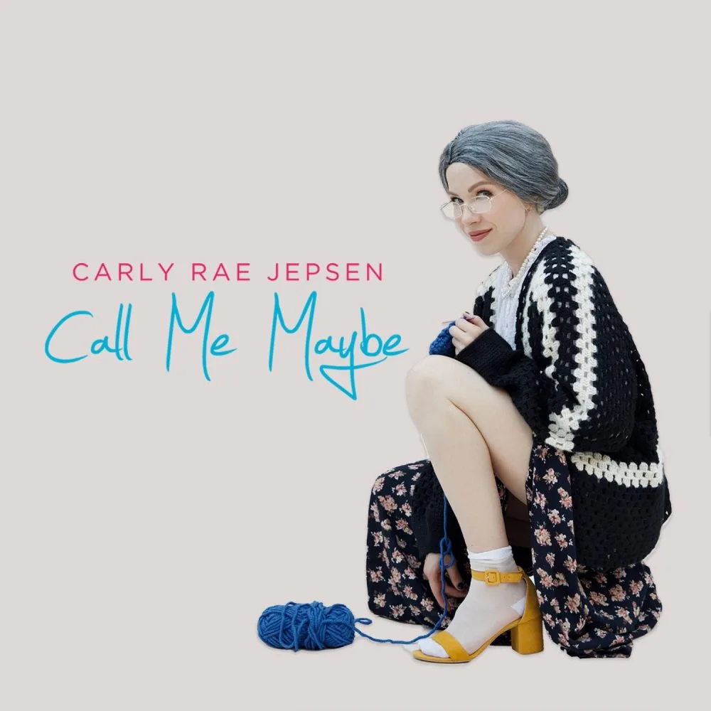 Carly Rae Jepsen’s Legendary “Call Me Maybe,” Turns 10 Y.O.! Dig Out Her Re-Issue As An Old Lady Illustration To Celebrate The Anniversary.