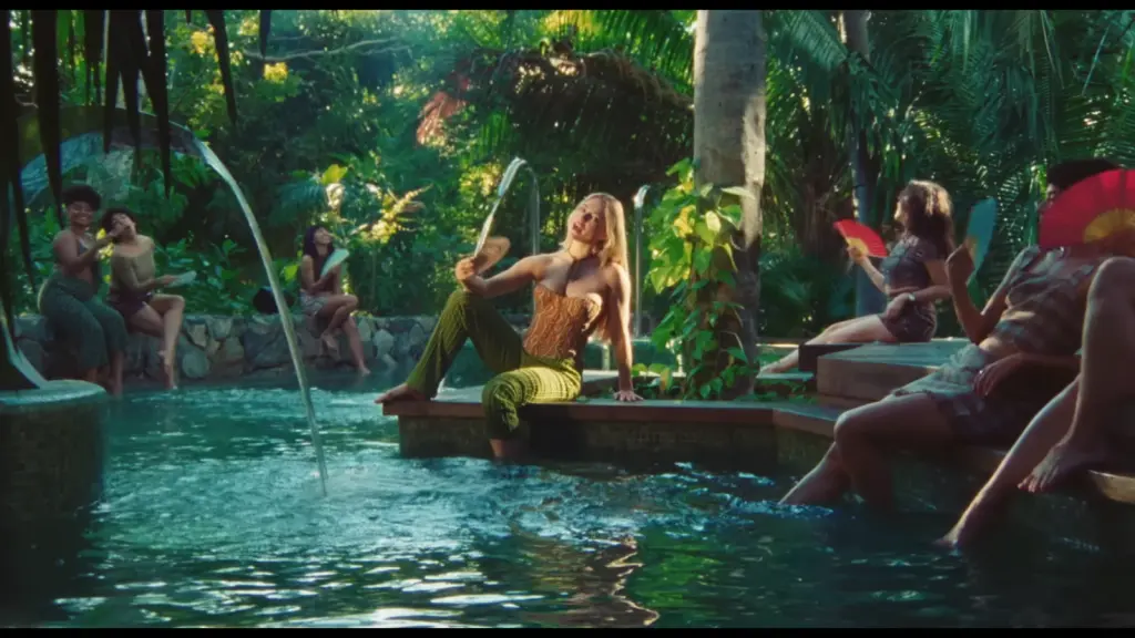Ashe in a scene from the “Another Man’s Jeans” official music video