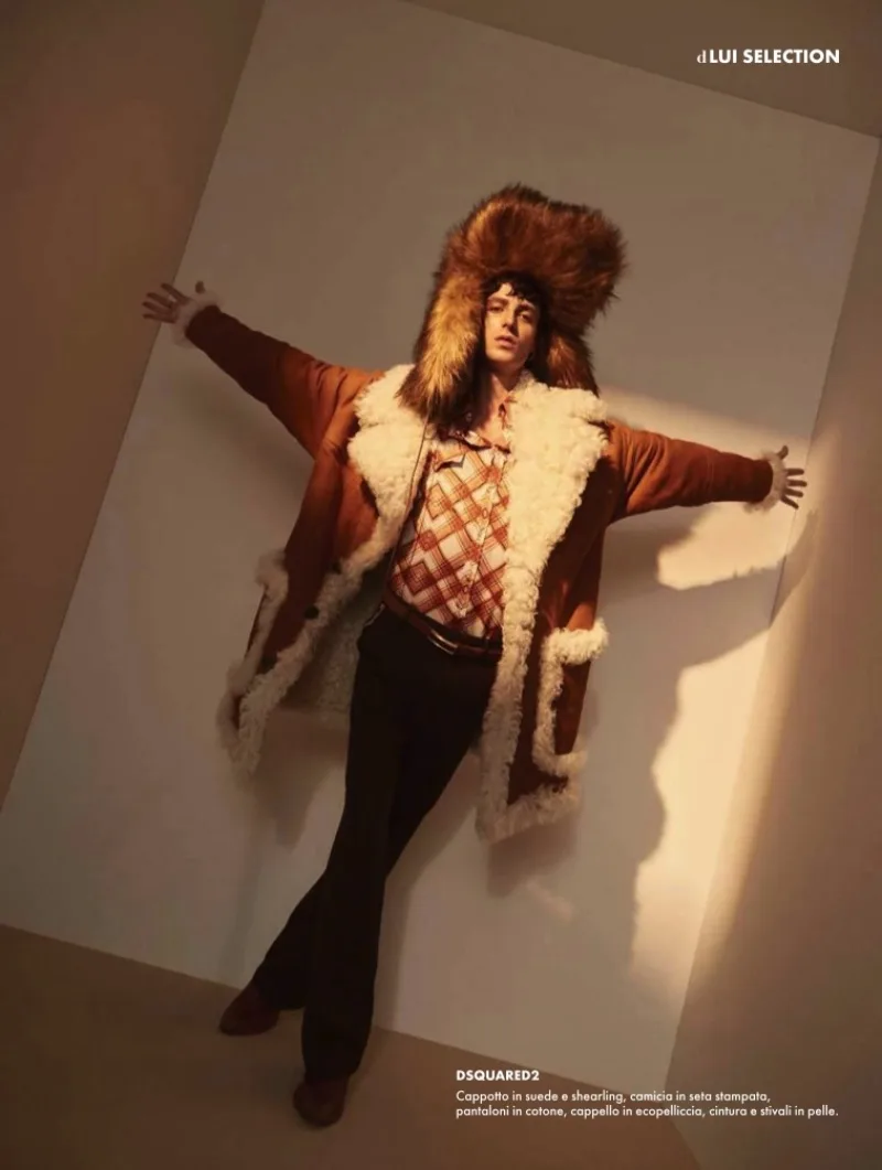 INYIM Media Fashion Look Book: Starring Models Luca Lemaire, Oscar Kindelan, & Ibrahima Alessio For In dLUI la Repubblica’s September 2023 Issue, A “Menswear (R)Evolution.”