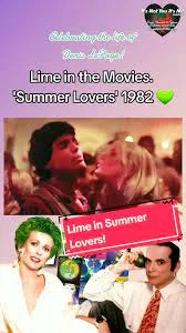 Merry Throwback: From the 1982 movie Summer Lovers starring Peter Gallagher, Daryl Hannah & Valerie Quennessen.