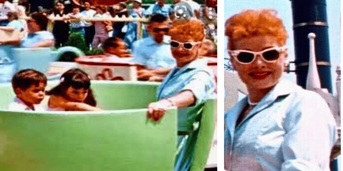 Tuesday Textures | Lucille Ball At Dinseyland California.