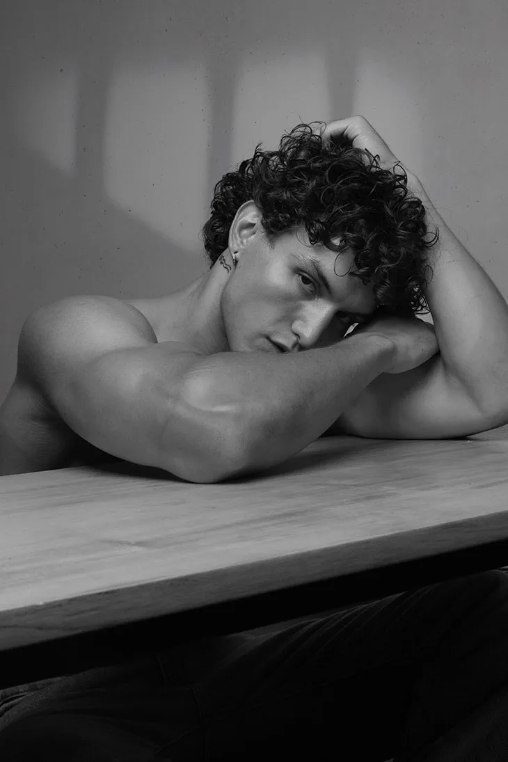 Ivan Couture in a Yeu Sanchez portrait for MMSCENE PORTRAITS.