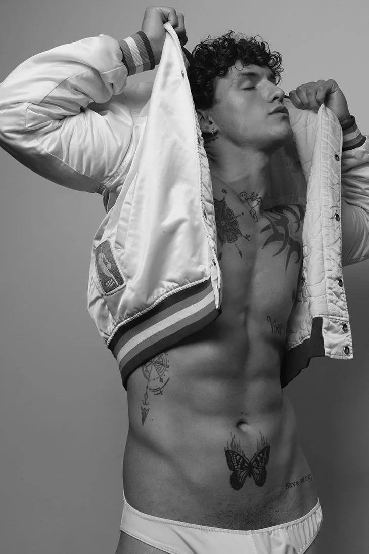 Ivan Couture from AR Models Agency in a portrait by Yeu Sanchez.