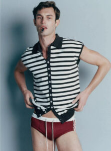 Supermodel Kit Butler, Lensed by Annie Lai for GQ UK.