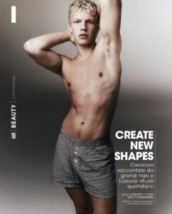 Cutie Patootie Model Tim Bentley for Magazine Icon.