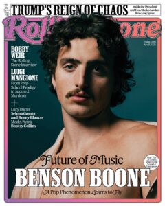 Benson Boone Covers Rolling Stone!