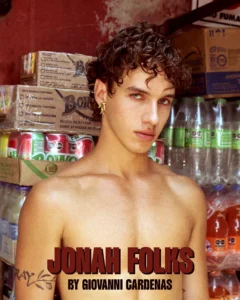 Fresh Faced Model Jonah Folks Out in The Streets of Mexico City.