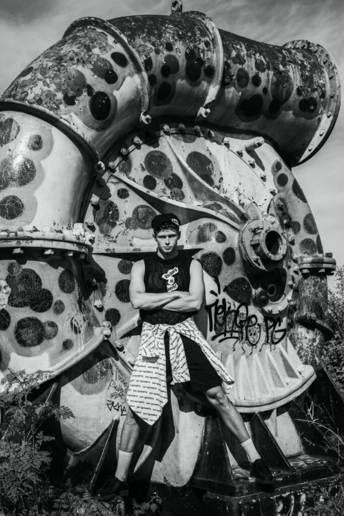 Portrait of Model Dominik Dobaczewski.