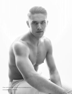 Swedish footballer Turned Model Viktor Gyökeres.