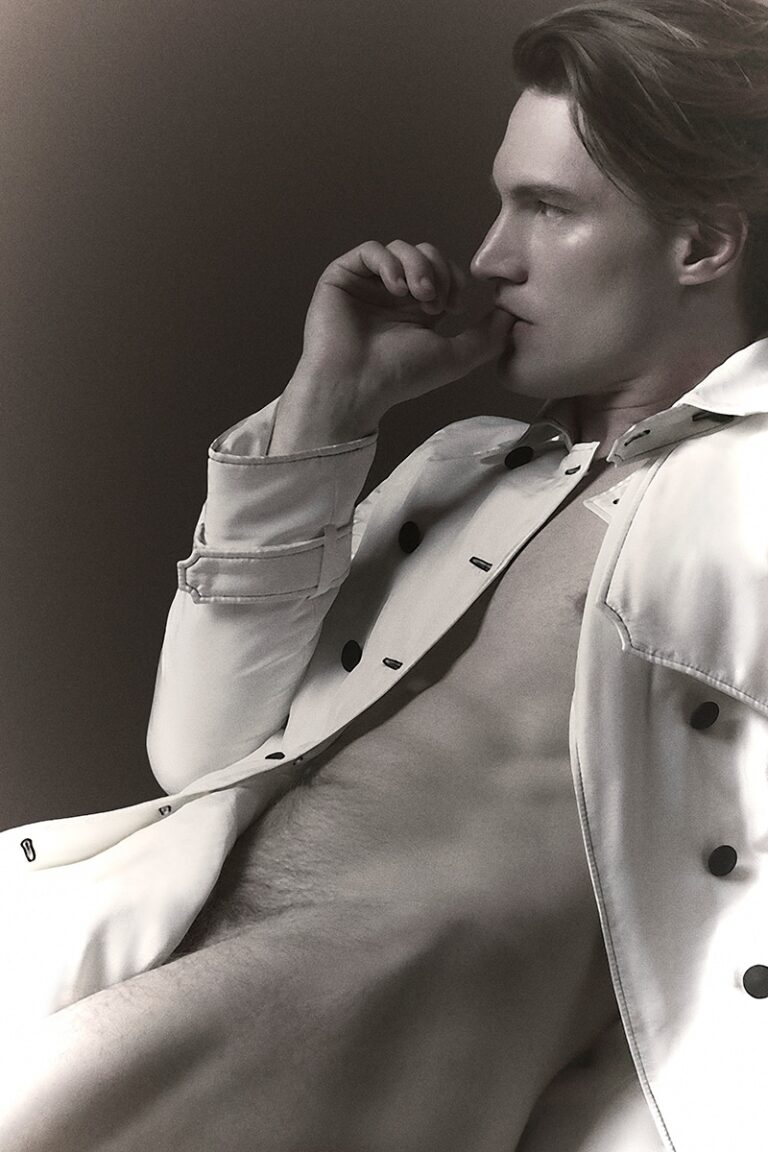 Smoldering Model Harrison Sheehan.