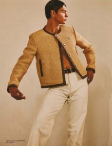 It’s Fresh Faced Model Chris Colvin.