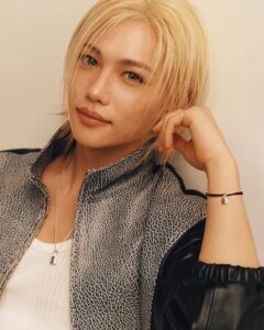 Pretty Face K-Pop Artist Felix Is Louis Vuitton Ambassador for New Silver Lockit 2025 Collection.