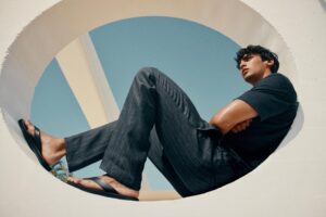 Fresh Faced Model Francesco Cicerchia for Massimo Dutti Summer 2025.