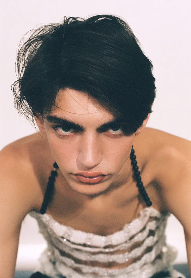 Model Santino Calvani, & Others Walk the Streets Of…