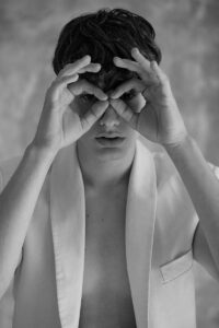 Fresh Faced Model Leo White.