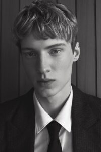 Model Braien Vaiksaar For “FRAME’S” Fall 2025 Campaign.