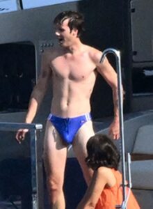 Cruz Beckham during his August 2025 yacht trip in Italy