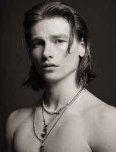 Fresh Faced Model Valentijn Dijkman.