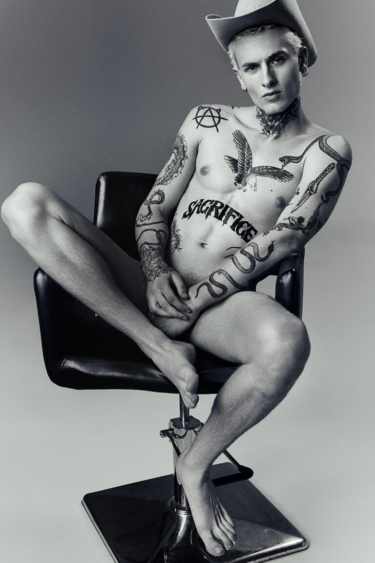 It’s Fresh Faced Model Andrei Varlan.
