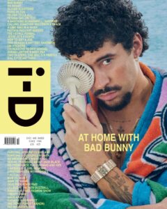 Musician Turned Model Bad Bunny for i-D’s F/W 2025 Beta Issue.