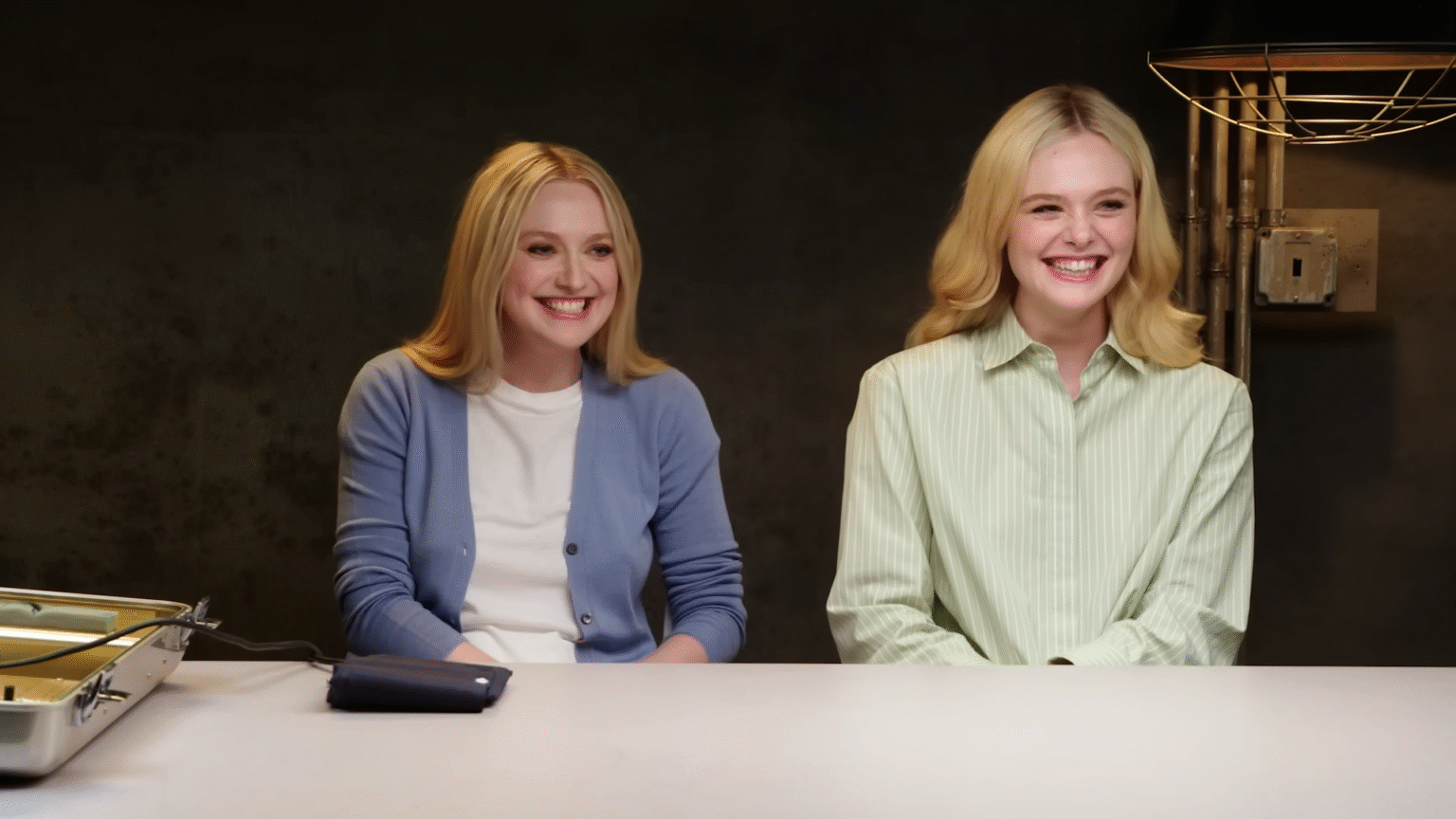 The Darling Duo That Are Dakota & Elle Fanning Take Lie Detector Tests ...