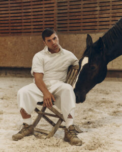 Actor Turned Model Hugo Diego Garcia.