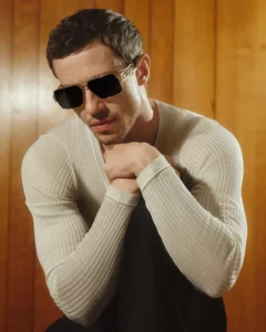 Actor Turned Model Joseph Quinn For “Greca Eyewear” Campaign By Versace.