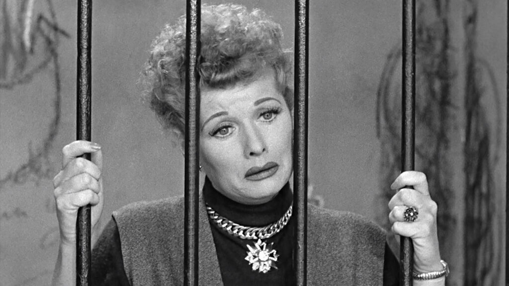  I Love Lucy’s “Tennessee Bound” episode. Lucy Crying in Jail.