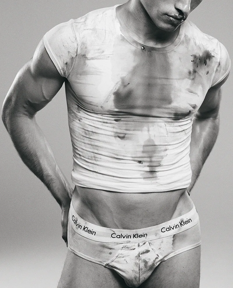 Lucas Sapoznick in the Toy Soldier editorial photographed by Max Jorquera