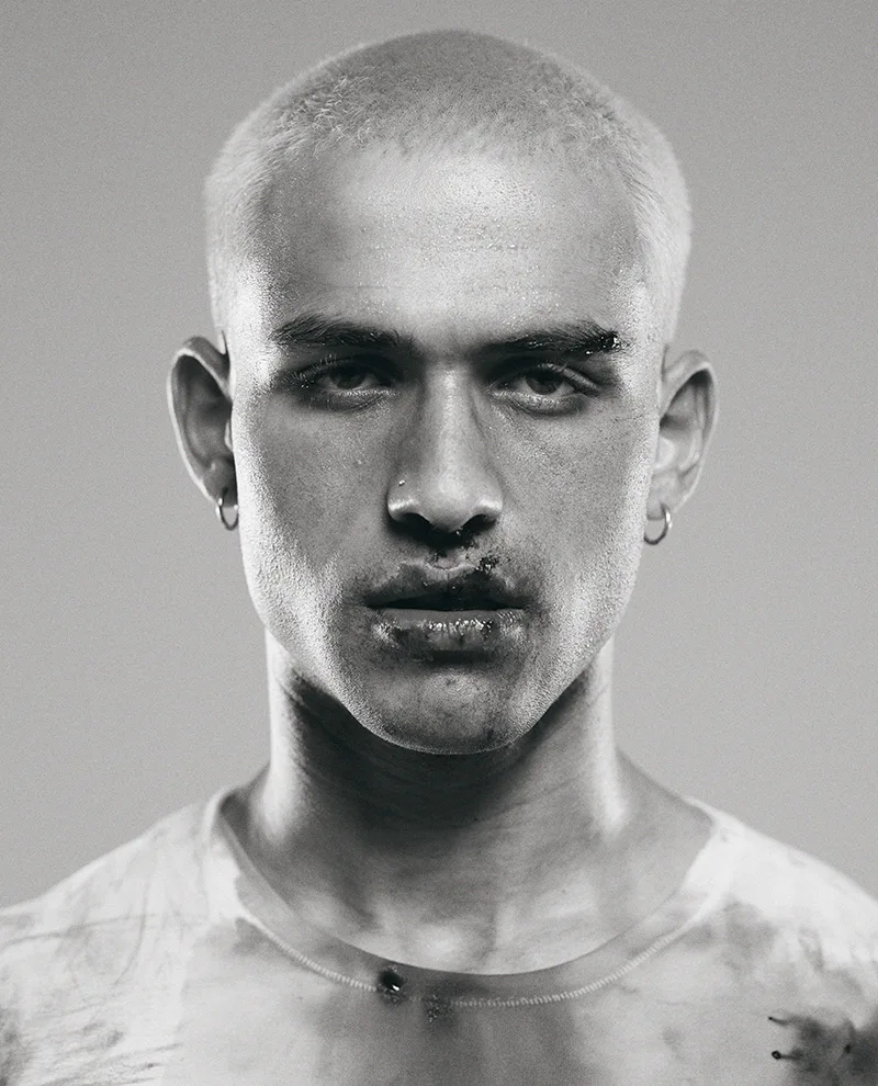 Lucas Sapoznick photographed for FY Magazine! Online's Toy Soldier editorial