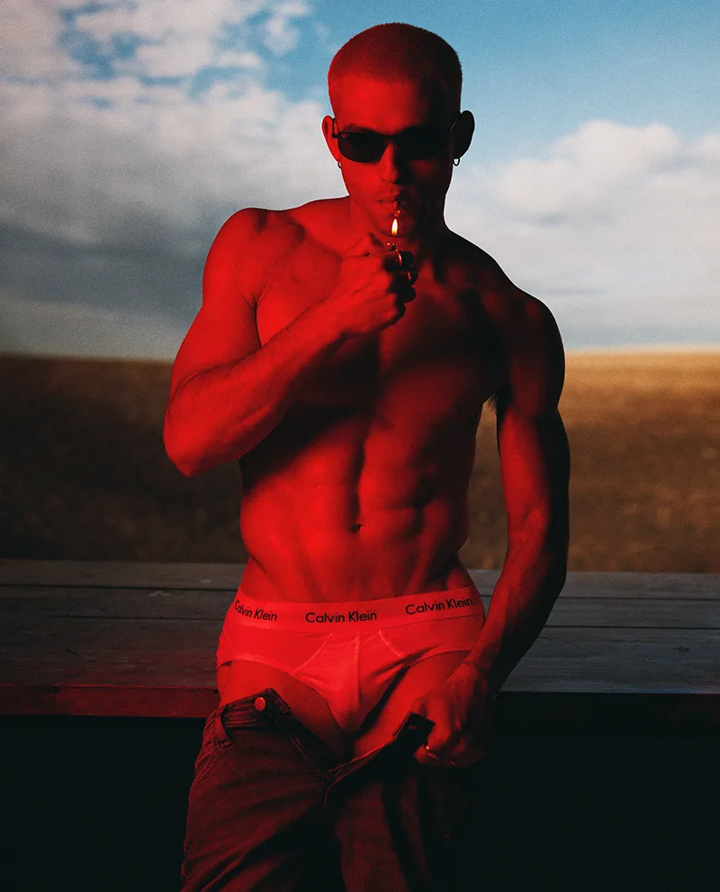 Lucas Sapoznick photographed by Max Jorquera for Toy Soldier