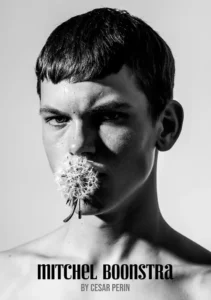 Gray & White Affair W/ Model Mitchel Boonstra.