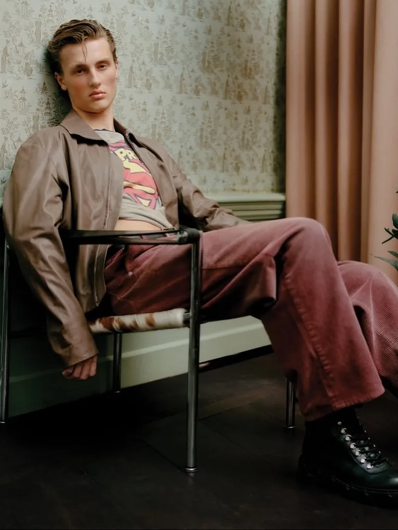 Timo Pan and Miles Driessen in Private Chambers for Schön! Magazine, photographed by Finn Christian Peper