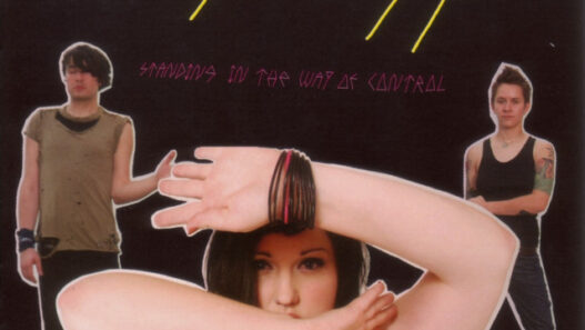 Gossip band members Beth Ditto, Brace Paine, and Hannah Blilie during Standing in the Way of Control era