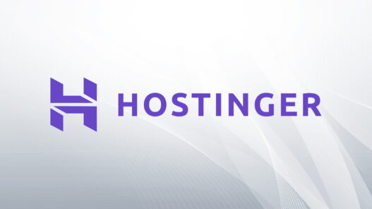 Hostinger web hosting dashboard and branding graphic representing our recommended hosting plans.