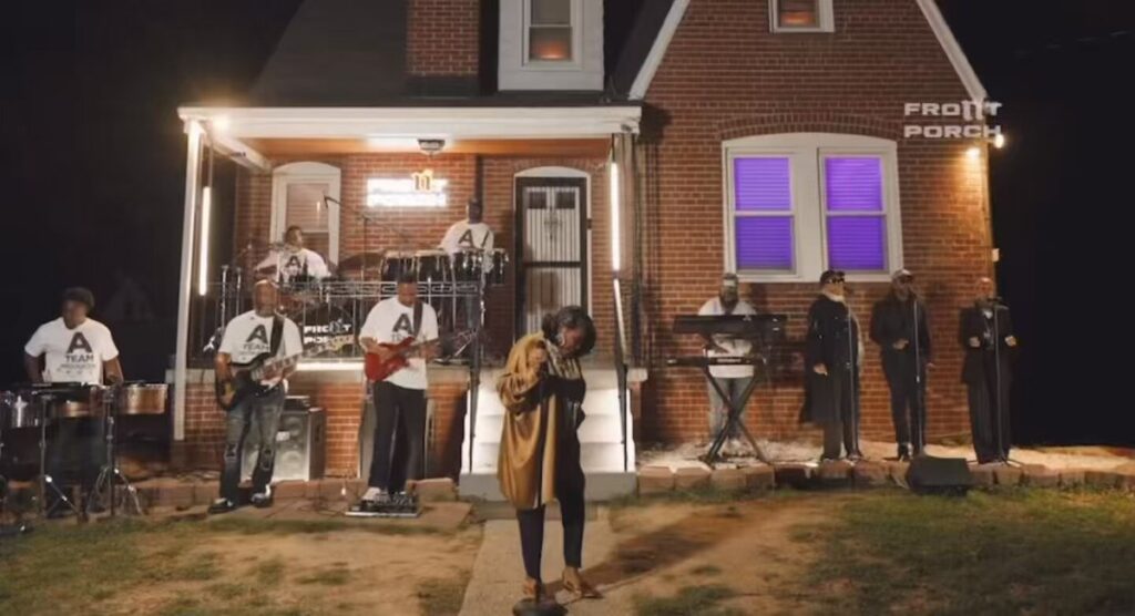 Patti LaBelle performing at Noochie’s Live From The Front Porch one-night-only soul special