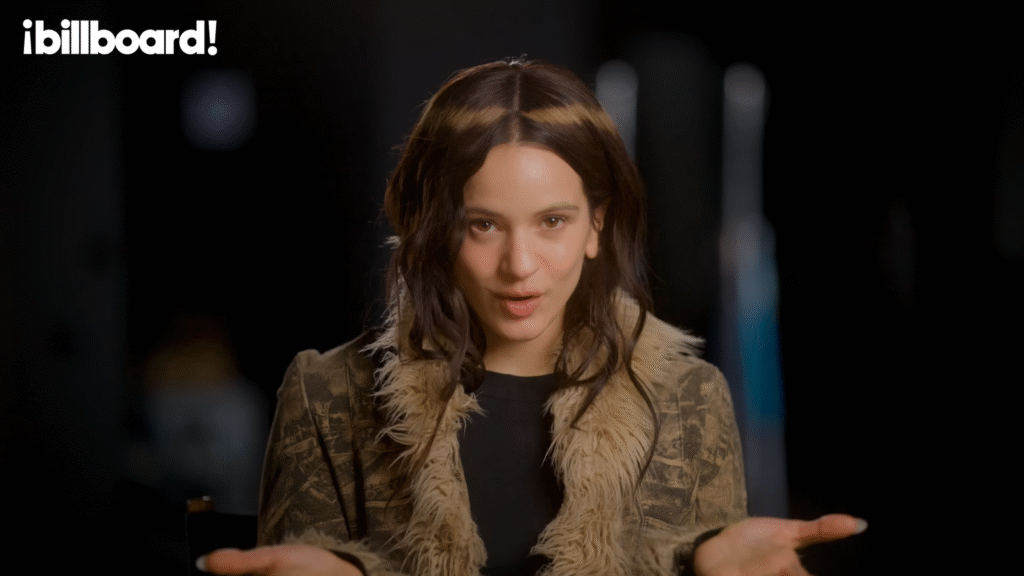 Rosalía teaches Spanish and Catalan words in Vogue España editorial