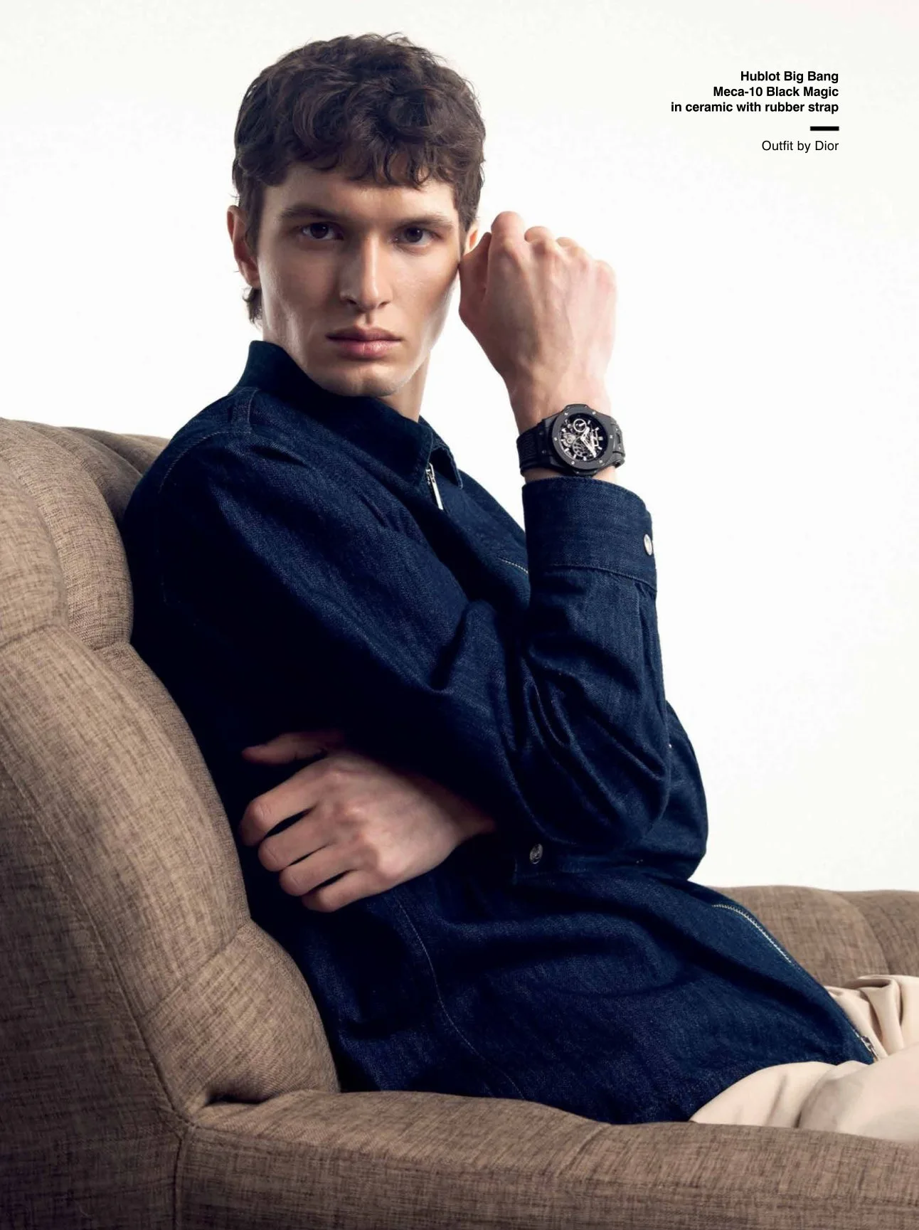 Model Romeo Davis Model Romeo Aleksandrovich For Indonesian Magazine “DaMan” Caliber ...