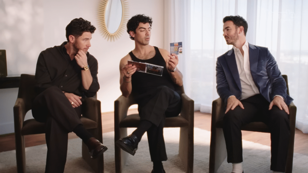 Jonas Brothers revisit two decades of music and fashion evolution
