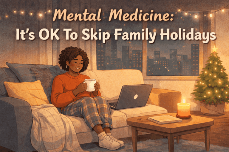 Mental Medicine: It’s OK To Skip Family Holidays