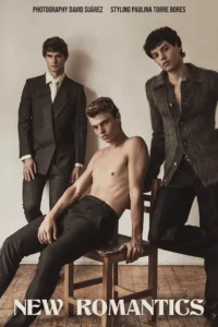 Trio Of Models Colin Cox, Chance Embry, & Juan Martin Heredia.