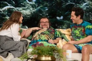 Jack Black & Paul Rudd Fall in Love W/ Drew Barrymore’s Pet Bearded Dragon “Jeremy”