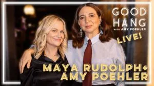 Maya Rudolph Visit’s “Good Hang with Amy Poehler.”