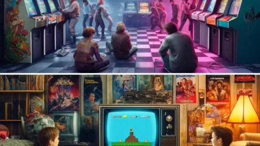 A visual timeline of gaming evolution from analog toys to VR headsets