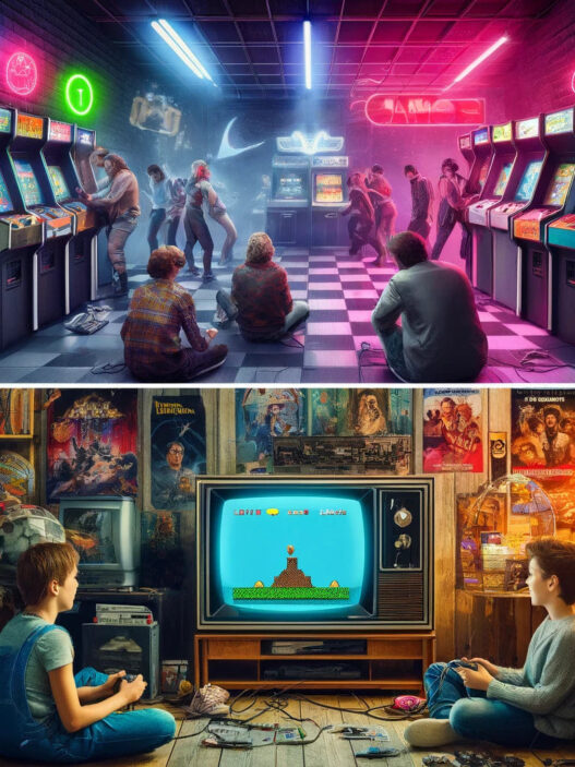 A visual timeline of gaming evolution from analog toys to VR headsets